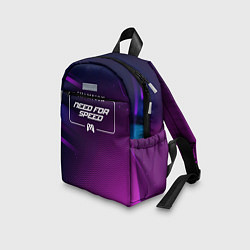 Детский рюкзак Need for Speed gaming champion: рамка с лого и джо, цвет: 3D-принт — фото 2