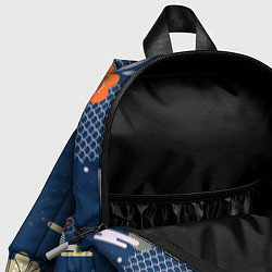 Детский рюкзак Орнамент японского кимоно, цвет: 3D-принт — фото 2