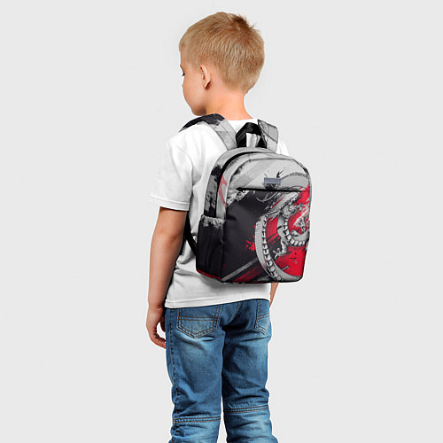 Детский рюкзак Dragon - Japan style / 3D-принт – фото 5