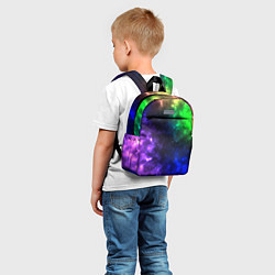Детский рюкзак Космос мультицвет, цвет: 3D-принт — фото 2
