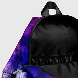 Детский рюкзак Неоновый дым в динамике, цвет: 3D-принт — фото 2