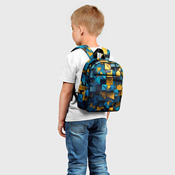 Детский рюкзак Объёмная геометрия, цвет: 3D-принт — фото 2