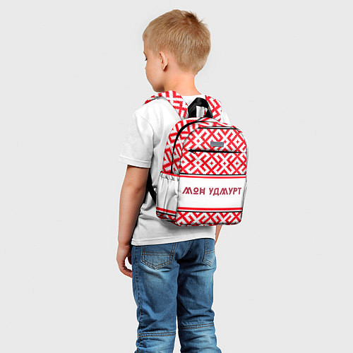 Детский рюкзак Я удмуртский / 3D-принт – фото 5
