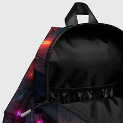 Детский рюкзак Уличные задворки, цвет: 3D-принт — фото 2
