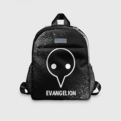 Детский рюкзак Evangelion glitch на темном фоне, цвет: 3D-принт
