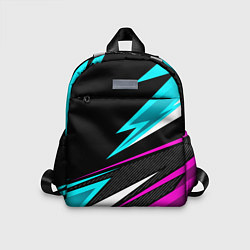 Детский рюкзак Спорт униформа - неон, цвет: 3D-принт