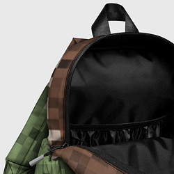 Детский рюкзак Пиксельная текстура, цвет: 3D-принт — фото 2