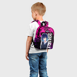 Детский рюкзак Акане - ребёнок айдола - неон, цвет: 3D-принт — фото 2
