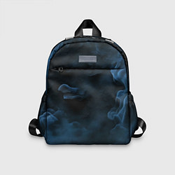 Детский рюкзак Синий туман текстура от нейросети, цвет: 3D-принт