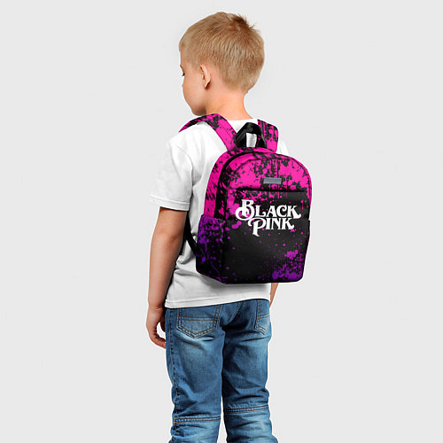 Детский рюкзак Blackpink - neon / 3D-принт – фото 5