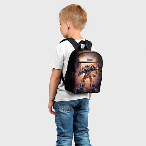 Детский рюкзак Трансформеры: Бамблби / 3D-принт – фото 5