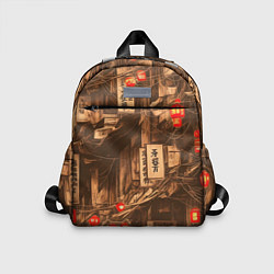 Детский рюкзак Китайский квартал, цвет: 3D-принт