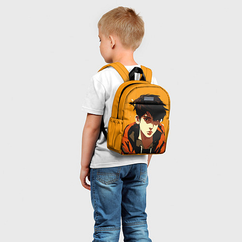 Детский рюкзак Симпатичный парень аниме с челкой / 3D-принт – фото 5