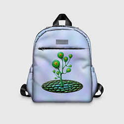 Детский рюкзак Инопланетная растительная жизнь, цвет: 3D-принт