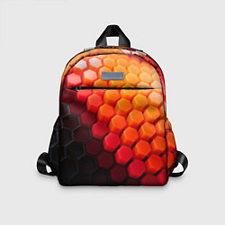 Детский рюкзак Hexagon orange