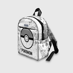 Детский рюкзак Pokemon glitch на светлом фоне, цвет: 3D-принт — фото 2