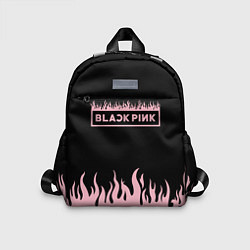 Детский рюкзак Blackpink - flames, цвет: 3D-принт