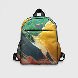 Детский рюкзак Мраморная радуга