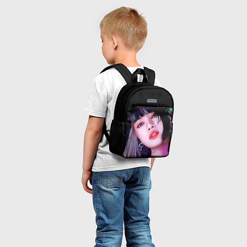 Детский рюкзак Blackpink Lisa brunette / 3D-принт – фото 5