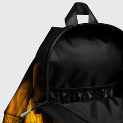 Детский рюкзак Half-Life - gold gradient, цвет: 3D-принт — фото 2