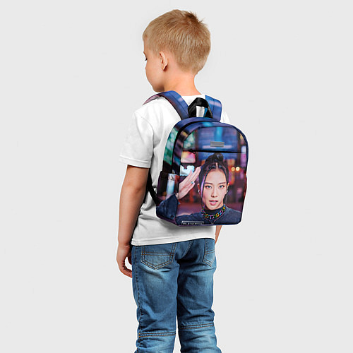 Детский рюкзак Jisoo blackpink / 3D-принт – фото 5