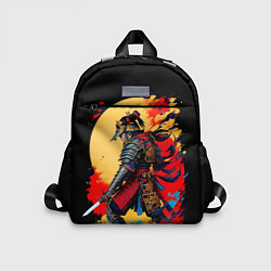 Детский рюкзак Японский самурай - закат