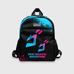 Детский рюкзак JoJo Bizarre Adventure - neon gradient, цвет: 3D-принт