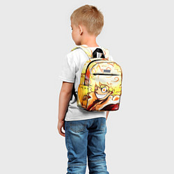 Детский рюкзак Луффи 5 гир бог Ника - One Piece, цвет: 3D-принт — фото 2