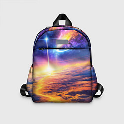 Детский рюкзак Космическая вселенная, цвет: 3D-принт