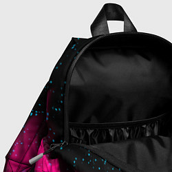 Детский рюкзак Portal - neon gradient, цвет: 3D-принт — фото 2