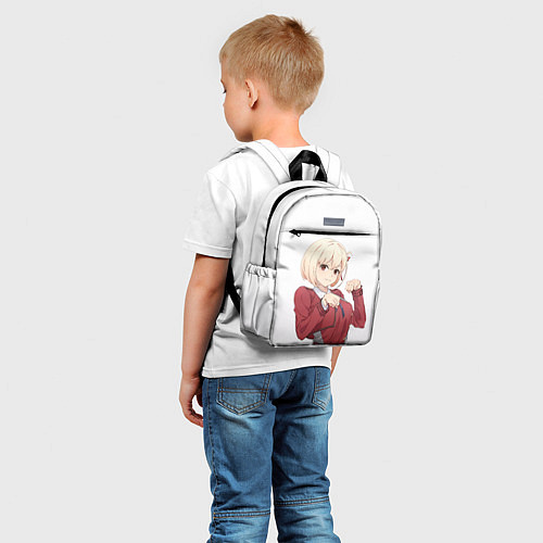 Детский рюкзак Киска Тисато - Ликорис Рикойл / 3D-принт – фото 5
