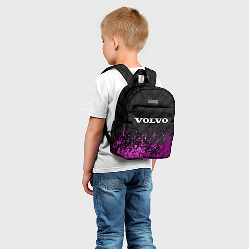 Детский рюкзак Volvo pro racing: символ сверху / 3D-принт – фото 5