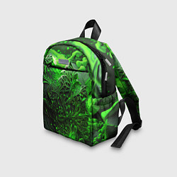 Детский рюкзак Зеленая кислота, цвет: 3D-принт — фото 2