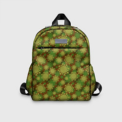 Детский рюкзак Вирус - камуфляж, цвет: 3D-принт