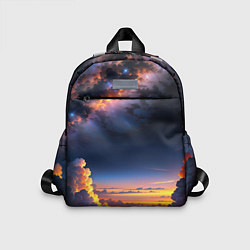 Детский рюкзак Млечный путь и облака на закате