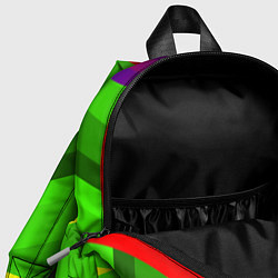 Детский рюкзак Абсолютная абстракция, цвет: 3D-принт — фото 2