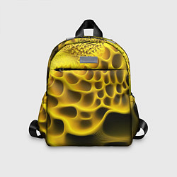 Детский рюкзак Yellow background, цвет: 3D-принт