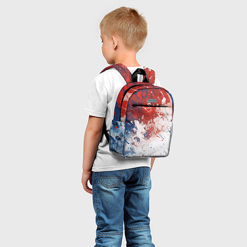 Детский рюкзак Краски в цветах России / 3D-принт – фото 5