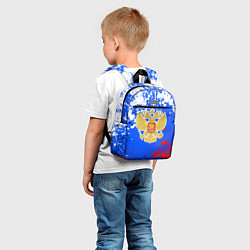 Детский рюкзак Триколор рф и герб, цвет: 3D-принт — фото 2