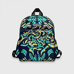 Детский рюкзак Киберпанк переплетения, цвет: 3D-принт