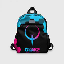 Детский рюкзак Quake - neon gradient, цвет: 3D-принт