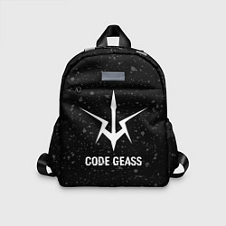 Детский рюкзак Code Geass glitch на темном фоне, цвет: 3D-принт
