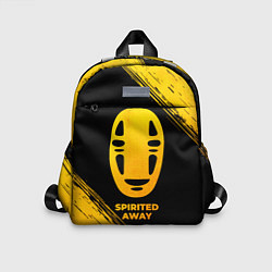 Детский рюкзак Spirited Away - gold gradient, цвет: 3D-принт