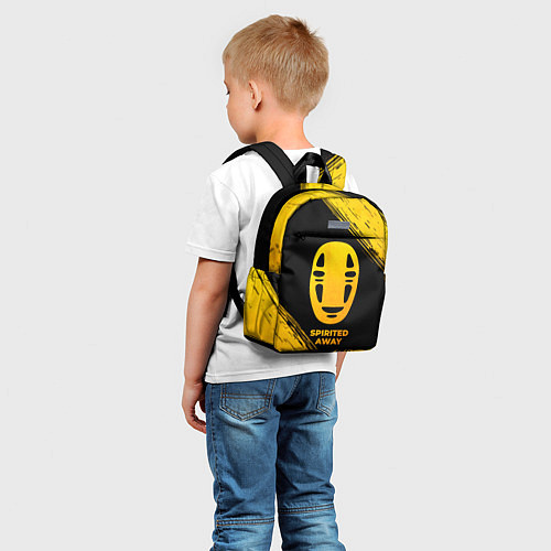 Детский рюкзак Spirited Away - gold gradient / 3D-принт – фото 5