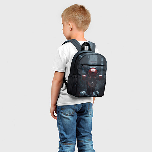 Детский рюкзак Киберведьма / 3D-принт – фото 5