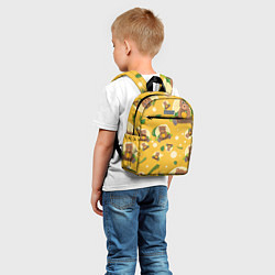 Детский рюкзак Мишка с ульем, цвет: 3D-принт — фото 2