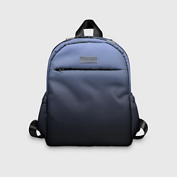 Детский рюкзак Градиент сиренево-черный, цвет: 3D-принт