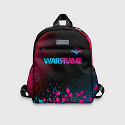 Детский рюкзак Warframe - neon gradient: символ сверху