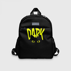 Детский рюкзак Кот во тьме, цвет: 3D-принт