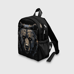 Детский рюкзак Крупный медведь, цвет: 3D-принт — фото 2